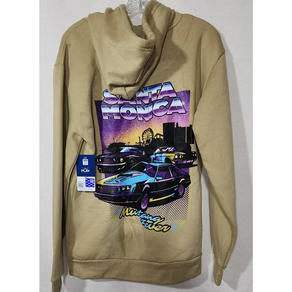 Ford Santa Monica mustang fever small hoodie men
